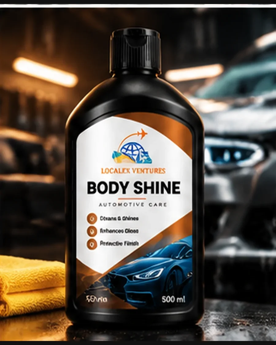 Localex Body Shine product concept